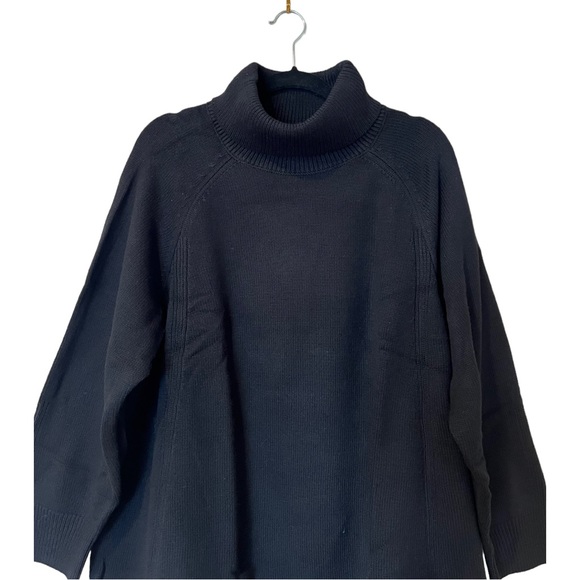 Ba&sh Medee Turtleneck Sweater Dress in Black (M/2) - Picture 7 of 13